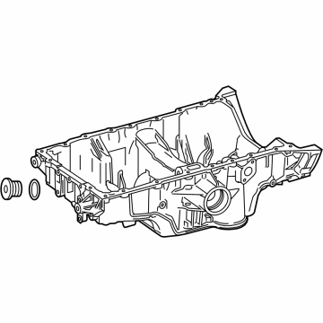 Mercedes-Benz 177-010-57-09 Upper Oil Pan