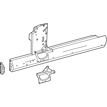 Mercedes-Benz 190-630-84-00 Inner Rocker