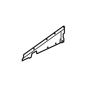 Mercedes-Benz 190-626-04-00 Rail Cover