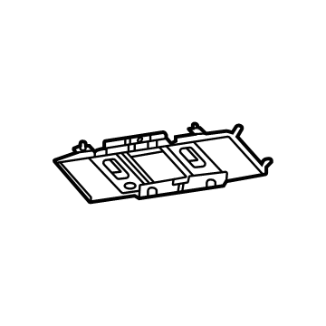 2017 Mercedes-Benz AMG GT S Battery Trays - 190-620-94-01