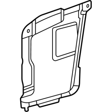 Mercedes-Benz 167-680-42-08 Heat Shield