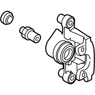 Mercedes-Benz GLK250 Brake Caliper - 204-423-11-81-64