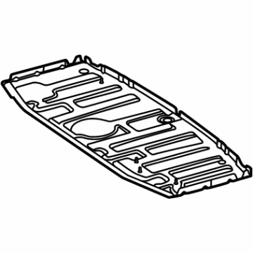 Mercedes-Benz 247-610-19-02 Rear Floor Pan