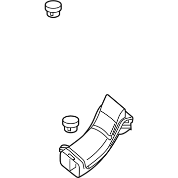 Mercedes-Benz 276-090-25-37 Air Inlet Duct