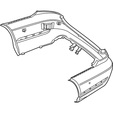 Mercedes-Benz 212-885-39-38-64-9999 TRIM, BUMPER