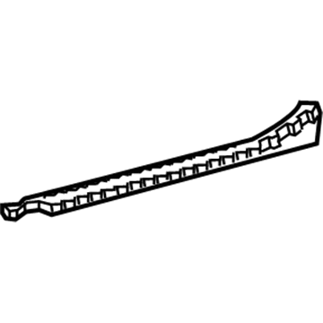 Mercedes-Benz 212-885-11-63 Guide Rail