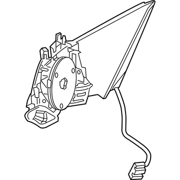 Mercedes-Benz 221-810-11-76 Mirror Base