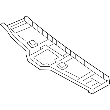 Mercedes-Benz 207-690-05-50-8Q81 Header Trim