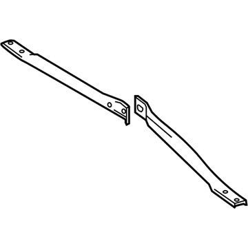 Mercedes-Benz 222-524-04-47 Strut Rod