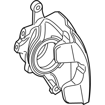 2019 Mercedes-Benz C63 AMG Brake Caliper - 197-421-07-98