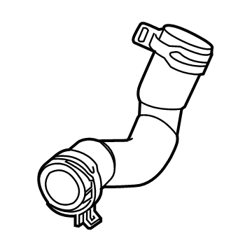 Mercedes-Benz 260-203-24-00 Coolant Hose