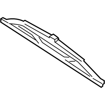 2003 Mercedes-Benz E500 Wiper Blade - 211-820-33-45-90