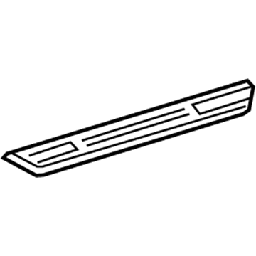 Mercedes-Benz 205-680-96-10 Front Sill Plate