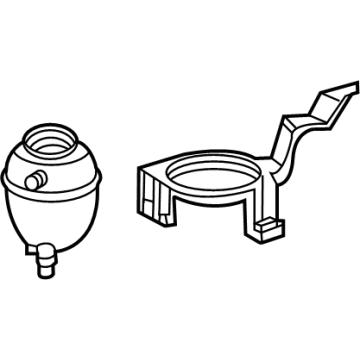 2018 Mercedes-Benz AMG GT R Coolant Reservoir - 222-500-07-49