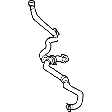 2017 Mercedes-Benz AMG GT Coolant Pipe - 190-500-03-72