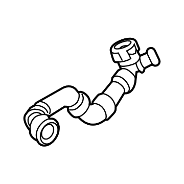 Mercedes-Benz AMG GT 63 S Radiator Hose - 213-501-17-01-64