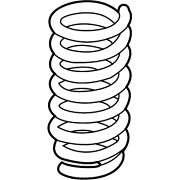 Mercedes-Benz SL450 Coil Springs - 231-324-05-04