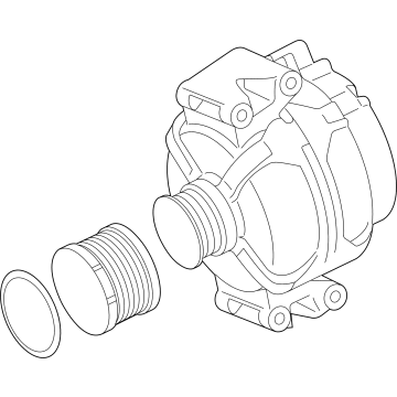 2020 Mercedes-Benz AMG GT R Pro Alternator - 000-906-17-05-80