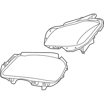 2015 Mercedes-Benz CLS400 Daytime Running Lights - 218-820-37-59