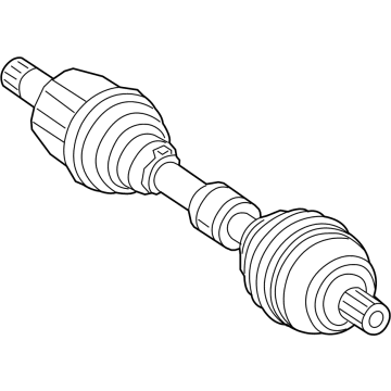 Mercedes-Benz 118-330-39-01 Axle Assembly