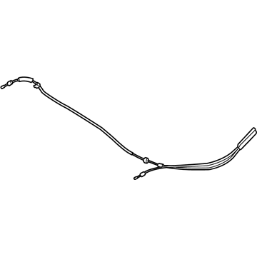 2020 Mercedes-Benz SL450 Hood Release Cable - 231-880-15-02-64