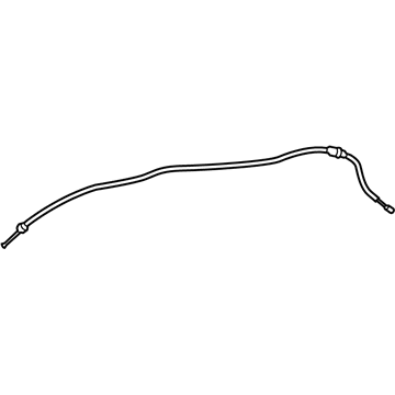 2020 Mercedes-Benz SL450 Hood Release Cable - 231-880-17-02-64