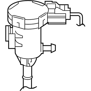 Mercedes-Benz C300 Vapor Canister Purge Solenoid - 205-470-33-02