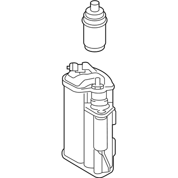 Mercedes-Benz 205-470-40-00 Vapor Canister