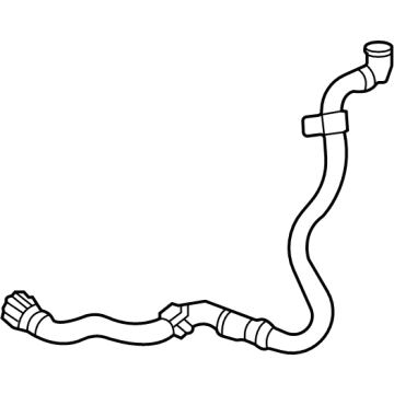 2023 Mercedes-Benz GLC300 Radiator Hose - 254-501-35-00