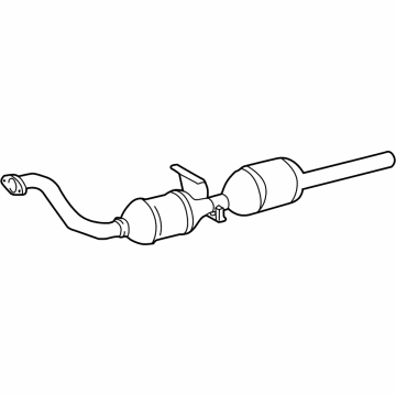 Mercedes-Benz 463-490-79-19-80 Converter & Pipe