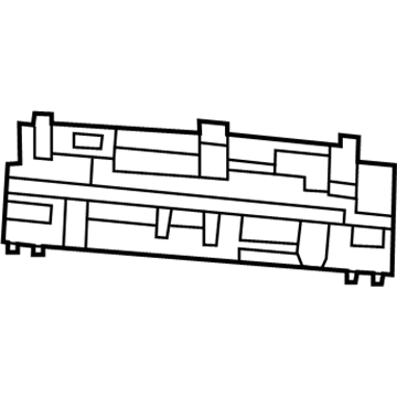 2014 Mercedes-Benz GL550 Fuse Box - 166-540-23-50