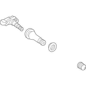 2021 Mercedes-Benz GLB250 TPMS Sensor - 000-905-41-04