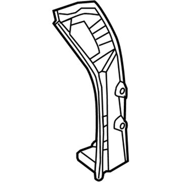 Mercedes-Benz 212-690-29-25-7N16 Lower Quarter Trim