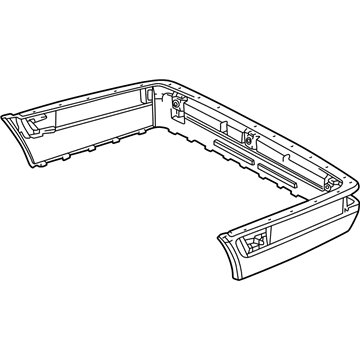 1999 Mercedes-Benz E55 AMG Bumper - 210-880-19-71