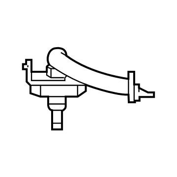 Mercedes-Benz 213-860-00-47 Washer Nozzle