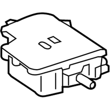 Mercedes-Benz 242-540-70-01 Fuse Panel