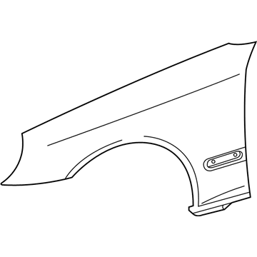 Mercedes-Benz C32 AMG Fender - 203-880-02-18-67