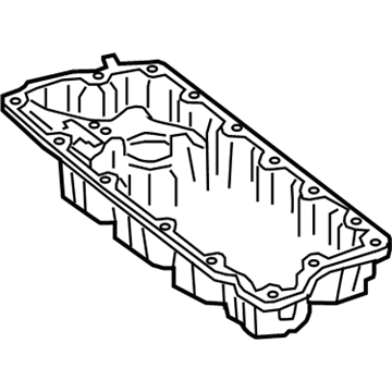 2017 Mercedes-Benz G550 Oil Pan - 177-014-10-00