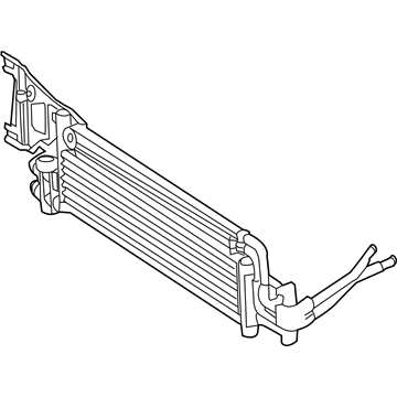 2011 Mercedes-Benz E350 Automatic Transmission Oil Cooler - 204-500-10-01-64