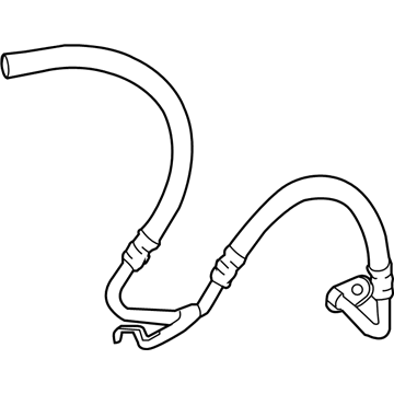 2012 Mercedes-Benz E350 Power Steering Hose - 212-460-16-24