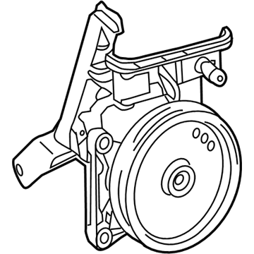 Mercedes-Benz Power Steering Pump - 006-466-48-01-80