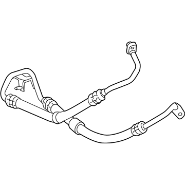 2012 Mercedes-Benz E350 Power Steering Hose - 212-460-38-24