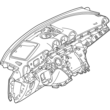 2023 Mercedes-Benz C300 Instrument Cluster - 206-680-81-05-9051