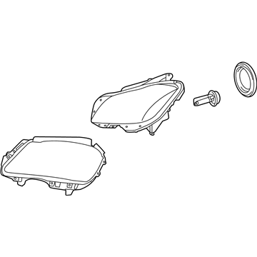 2013 Mercedes-Benz CLS550 Daytime Running Lights - 218-820-57-61