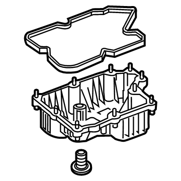 2023 Mercedes-Benz E450 Oil Pan - 656-010-78-00