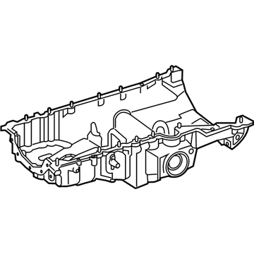 2023 Mercedes-Benz E450 Oil Pan - 656-010-82-00