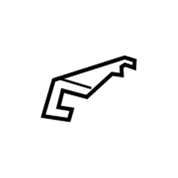 Mercedes-Benz 207-924-02-37-9051 Seat Belt Guide