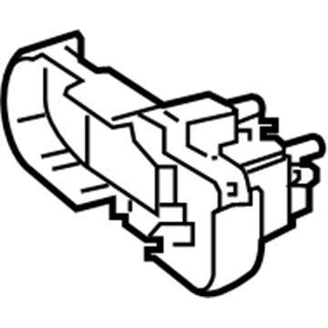 Mercedes-Benz 166-501-32-20 Changeover Valve Bracket