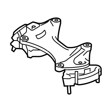 2020 Mercedes-Benz E450 Engine Mount - 205-240-53-00