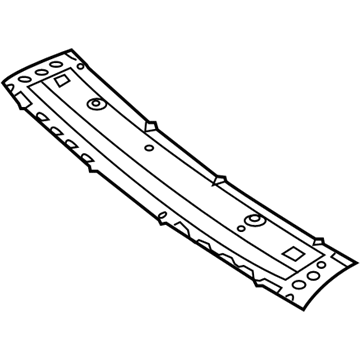 Mercedes-Benz 212-650-19-01 Header Panel